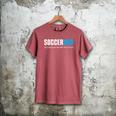 Soccer Dad Cute Men's Comfort Colors T-Shirt Crimson