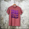 That Sounds Like A You Problem Groovy Introvert Raglan Baseball Tee Men's Comfort Colors T-Shirt Crimson That Sounds Like A You Problem Groovy Introvert Raglan Baseball Tee Men's Comfort Colors T-Shirt Crimson