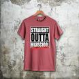 Straight Outta High School Class Of 2023 Graduation Men's Comfort Colors T-Shirt Crimson