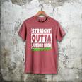 Straight Outta Junior High School Class Of 2022 Graduation Men's Comfort Colors T-Shirt Crimson