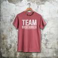 Team Overthinker Introvert Men's Comfort Colors T-Shirt Crimson