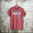 Tennis Senior Night Tennis Senior 2025 Graduation 33 Men's Comfort Colors T-Shirt Crimson