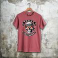 Toilet Destroyer Poop Jokes Dad Humor Poop Diarrhea Men's Comfort Colors T-Shirt Crimson