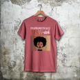 Unapologetically MSW-Ish Student Graduation Afro Men's Comfort Colors T-Shirt Crimson