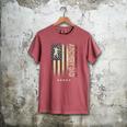 USA American Flag Archery Dad Men's Comfort Colors T-Shirt Crimson USA American Flag Archery Dad Men's Comfort Colors T-Shirt Crimson