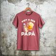 Voy Hacer Papa Ser Papa Voy A Ser Papa Dad To Be In Spanish Men's Comfort Colors T-Shirt Crimson