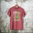 I Wear Green In Memory Of My Mom Bile Duct Cancer Awareness Men's Comfort Colors T-Shirt Crimson I Wear Green In Memory Of My Mom Bile Duct Cancer Awareness Men's Comfort Colors T-Shirt Crimson