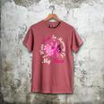 I Wear Pink In Memory Of My Niece Breast Cancer Awareness Men's Comfort Colors T-Shirt Crimson I Wear Pink In Memory Of My Niece Breast Cancer Awareness Men's Comfort Colors T-Shirt Crimson