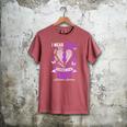 I Wear Purple In Memory Of My Dad Alzheimer's Awareness Men's Comfort Colors T-Shirt Crimson I Wear Purple In Memory Of My Dad Alzheimer's Awareness Men's Comfort Colors T-Shirt Crimson
