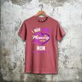 I Wear Purple In Memory For My Mom Dementia Awareness Men's Comfort Colors T-Shirt Crimson I Wear Purple In Memory For My Mom Dementia Awareness Men's Comfort Colors T-Shirt Crimson