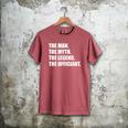 Wedding Officiant Art For Men Dad Ordained Minister Men's Comfort Colors T-Shirt Crimson