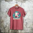 Women's Readsolotl Kawaii Axolotl Reading Book Lover Men's Comfort Colors T-Shirt Crimson
