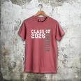 Women's Senior Class Of 2026 Graduation Year High School & College Men's Comfort Colors T-Shirt Crimson