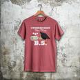 I Worked Hard For This BS Men Women Graduation Premium Tri-Blend Men's Comfort Colors T-Shirt Crimson