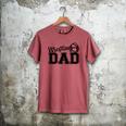 Wrestling Dad Hobby Wrestle Wrestler Martial Arts Father Men's Comfort Colors T-Shirt Crimson