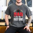 1 Year Old Racing Car Fast One Birthday 1st Family Dad Men's Comfort Colors T-Shirt Pepper