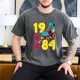 1984 Retro Raised In The 80s Old School Nostalgia Vibes Men's Comfort Colors T-Shirt Pepper