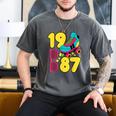 1987 Retro Raised In The 80s Old School Nostalgia Vibes Men's Comfort Colors T-Shirt Pepper