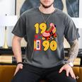 1990 Retro Raised On 90s Music Old School Nostalgia Punk Men's Comfort Colors T-Shirt Pepper 1990 Retro Raised On 90s Music Old School Nostalgia Punk Men's Comfort Colors T-Shirt Pepper