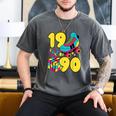 1990 Retro Raised In The 90s Old School Nostalgia Vibes Men's Comfort Colors T-Shirt Pepper