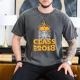 2018 Graduation Class Of 2018 King T Shirt Men's Comfort Colors T-Shirt Pepper