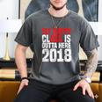 2018 Senior Graduation My Happy Class Shirt Men's Comfort Colors T-Shirt Pepper
