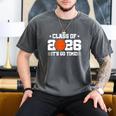 2026 Basketball Player 2026 Graduation Class Of 2026 Men's Comfort Colors T-Shirt Pepper