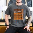 2026 Basketball Senior Brother Graduation Matching Family Men's Comfort Colors T-Shirt Pepper