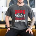 2026 Senior Band Brother Class Of 2026 Parent Graduation Men's Comfort Colors T-Shirt Pepper