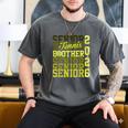 2026 Tennis Senior Brother Graduation Matching Family Men's Comfort Colors T-Shirt Pepper
