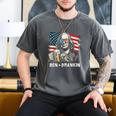 4th Of July Franklin Ben Drankin American Dad Men Women Men's Comfort Colors T-Shirt Pepper 4th Of July Franklin Ben Drankin American Dad Men Women Men's Comfort Colors T-Shirt Pepper