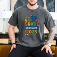 5th Grade Graduation 2025 Graphic – Class Of 2025 Theme Men's Comfort Colors T-Shirt Pepper