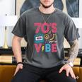 70s Retro Style Roller Skate Cassette Music Nostalgia Men's Comfort Colors T-Shirt Pepper 70s Retro Style Roller Skate Cassette Music Nostalgia Men's Comfort Colors T-Shirt Pepper