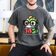 Adorable Book Lover Iguana With Reading Glasses Cute Men's Comfort Colors T-Shirt Pepper Adorable Book Lover Iguana With Reading Glasses Cute Men's Comfort Colors T-Shirt Pepper