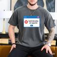Anti Social Introvert Social Interaction Not Supported Men's Comfort Colors T-Shirt Pepper
