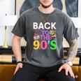 Back To The 90's Mixtape Era Nostalgia Retro 1990 90's Style Premium Tri-Blend Men's Comfort Colors T-Shirt Pepper