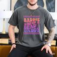 Baddie With A Dead Daddy Dead Dad Club Baddie On Back Men's Comfort Colors T-Shirt Pepper Baddie With A Dead Daddy Dead Dad Club Baddie On Back Men's Comfort Colors T-Shirt Pepper