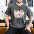 Barely Tolerable Book Floral Bookworm Lover Bookish Premium Men's Comfort Colors T-Shirt Pepper