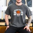 Basketball Dad Men's Comfort Colors T-Shirt Pepper
