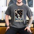Bearded Dragon Tarot Card Beardie Mom Beardie Dad Men Women Men's Comfort Colors T-Shirt Pepper