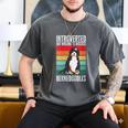 Bernedoodle Dog Introvert Bernedoodle Men's Comfort Colors T-Shirt Pepper