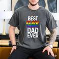 Best Gay Dad Ever LGBTQ Men's Comfort Colors T-Shirt Pepper Best Gay Dad Ever LGBTQ Men's Comfort Colors T-Shirt Pepper