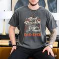 Best Truckin Dad Ever Trucker Truck Driver Father's Day Men Men's Comfort Colors T-Shirt Pepper