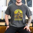 Bigfoot Outdoor Hiking Dad Joke Im Outstanding Sasquatch Men's Comfort Colors T-Shirt Pepper