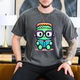 Book Lover Frankenstein's Monster With Reading Glasses Men's Comfort Colors T-Shirt Pepper Book Lover Frankenstein's Monster With Reading Glasses Men's Comfort Colors T-Shirt Pepper