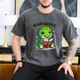 Book Lover Reading Dinosaur Readosaurus Library Men's Comfort Colors T-Shirt Pepper