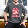 All Booked For Valentine Cute Pink Book Lover Aesthetic Men's Comfort Colors T-Shirt Pepper