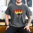 Boom Graduation Hat And Diploma For Proud Graduate Men's Comfort Colors T-Shirt Pepper