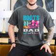 Boots Or Bows Dad Loves You Gender Reveal Party Men's Comfort Colors T-Shirt Pepper