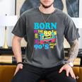 Born In The 80's But 90's Made Me Nostalgia Cassette Tape Premium Tri-Blend Men's Comfort Colors T-Shirt Pepper Born In The 80's But 90's Made Me Nostalgia Cassette Tape Premium Tri-Blend Men's Comfort Colors T-Shirt Pepper
